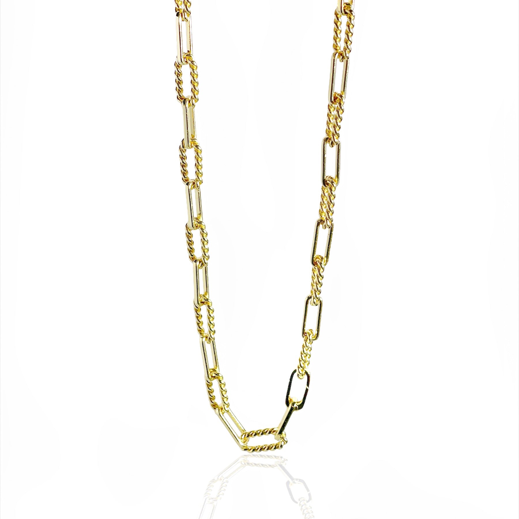 Adela Twist Chain Necklace