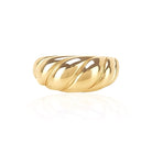 Delila Croissant Dome Ring