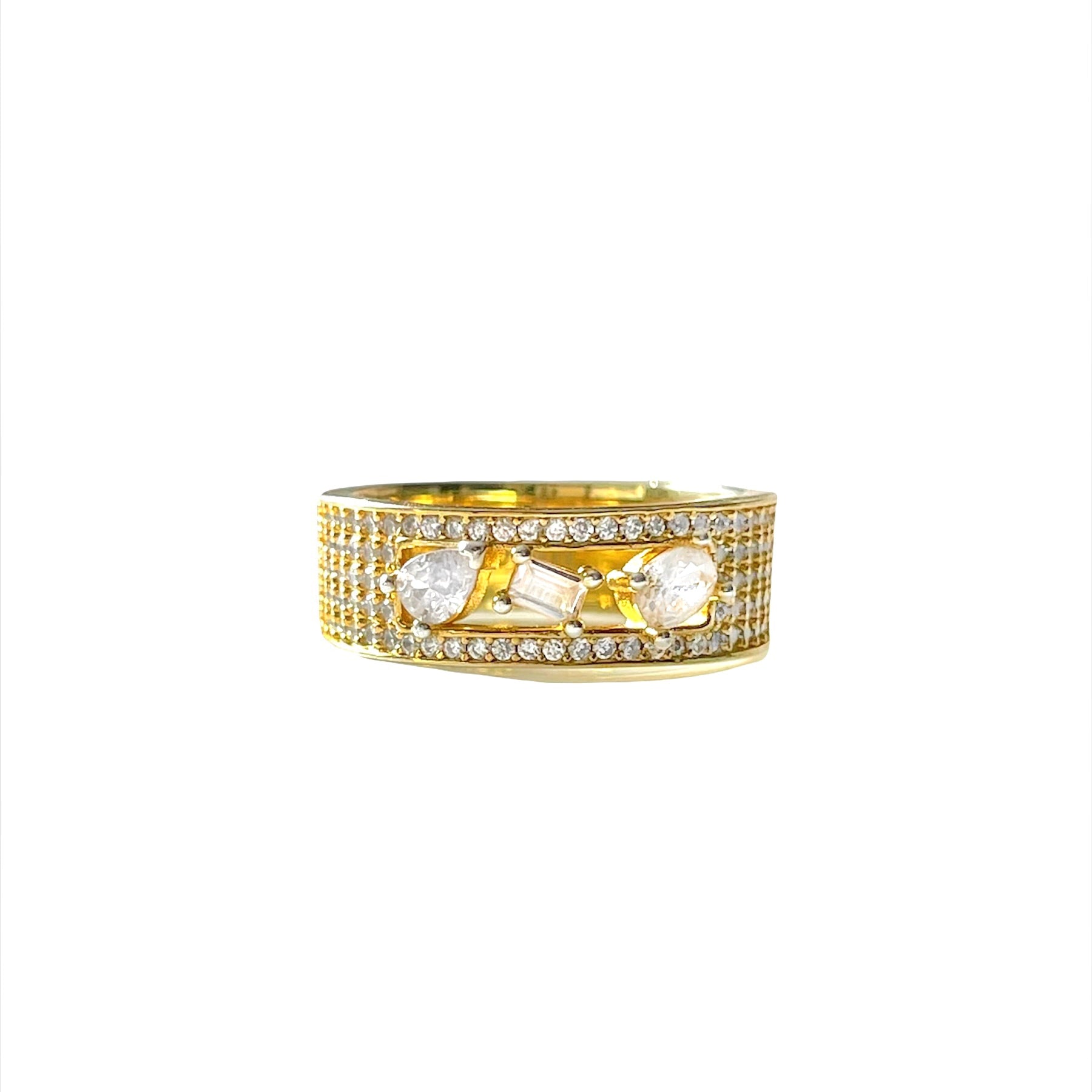 Cleo Three Stone Ring